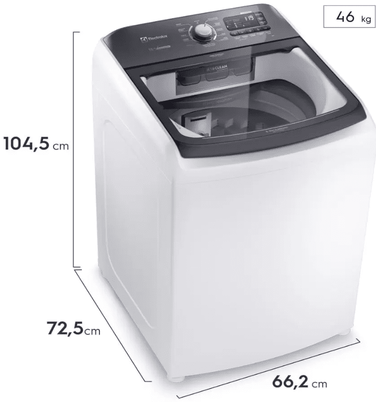 Máquina de Lavar 18kg da Electrolux modelo Premium Care (LEI18)
