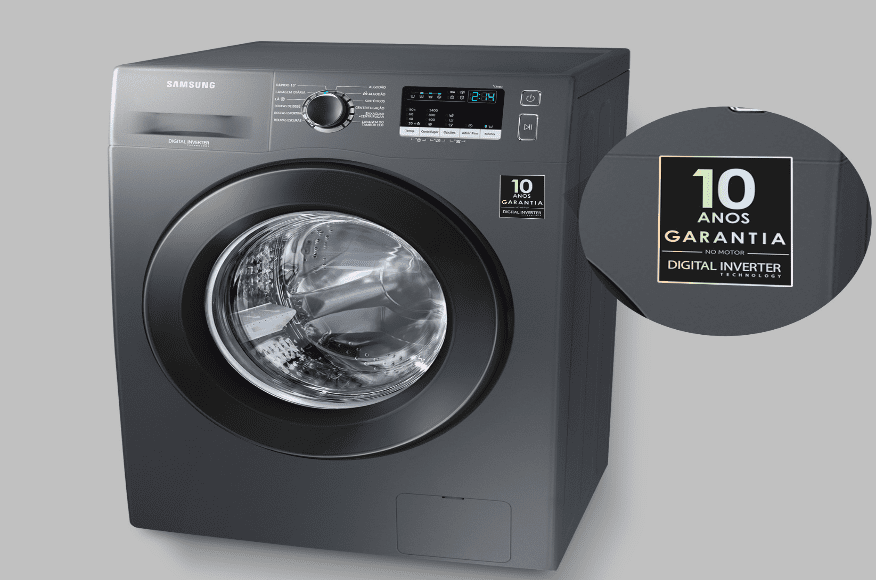 máquina de lavar roupas frontal 11kg da Samsung
