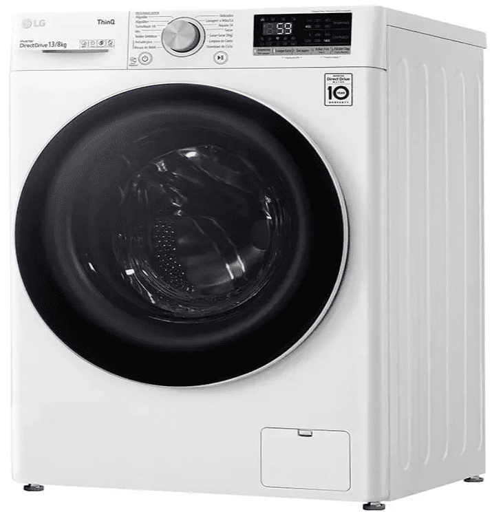 Máquina de lavar frontal 13kg smart da LG