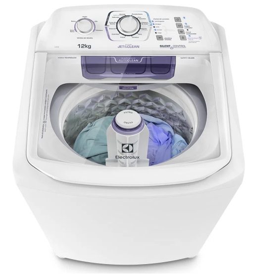 máquina de lavar de 12kg da marca Electrolux